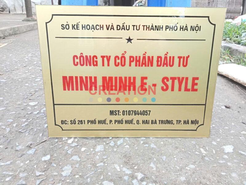 Bảng Hiệu Công Ty 02